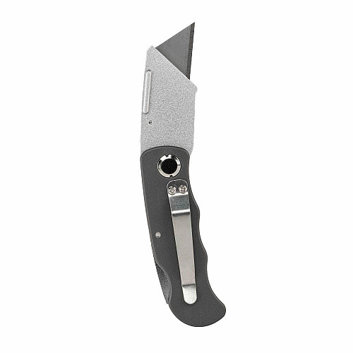 Універсальний складаний металевий ніж , лезо 19мм, DIY-KN190201/B