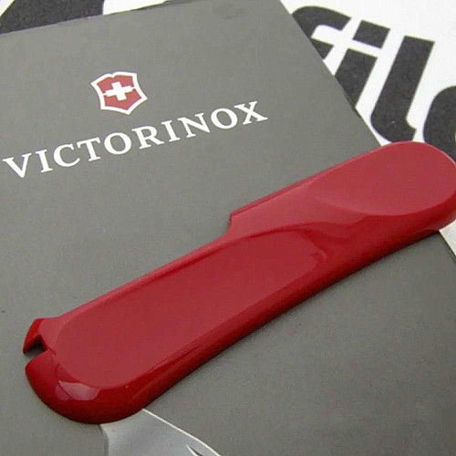 Накладка на нож Victorinox Evolution задняя, с ручкой, 85 мм, красная