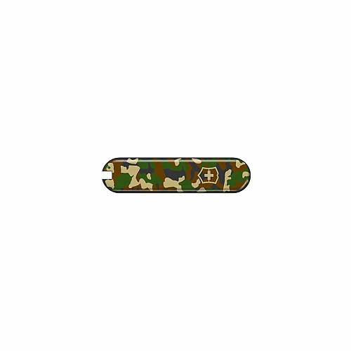 Накладка на нож Victorinox передняя, с логотипом, 58 мм, камуфляж.