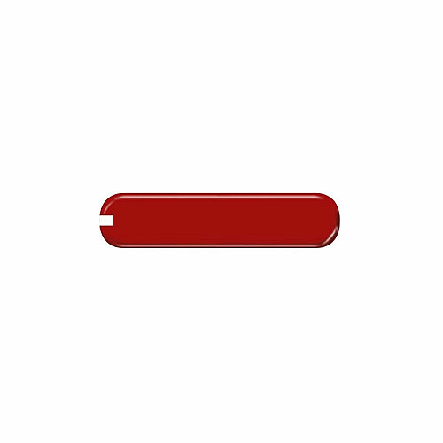 Накладка на нож Victorinox задняя, 74 мм, красная.