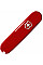 Накладка на ніж Victorinox передня, з логотипом,  84 мм, червона