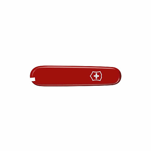 Накладка на ніж Victorinox передня, з логотипом,  84 мм, червона