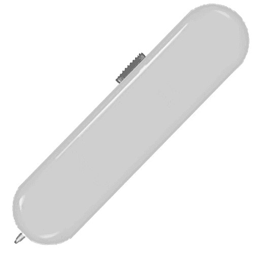 Накладка на ніж Victorinox задня, з ручкою, 58 мм, біла