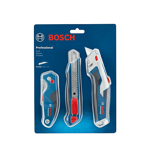 Набір ножів, 3 шт. Bosch (1600A027M4)