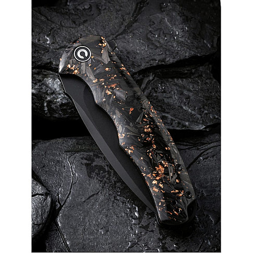 Ніж складаний Civivi Praxis Shredded Carbon Fiber C803I
