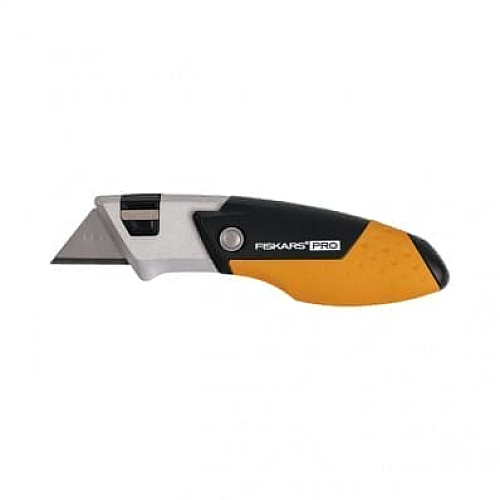 Компактный складной универсальный нож Fiskars CarbonMax (1062939)