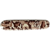 Накладка на нож Victorinox Va+ передняя, с логотипом, 91 мм, камуфляж бежевый.