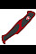 Накладка на нож Victorinox RangerGrip Vh+ передняя, с логотипом, 130 мм, красная с черным