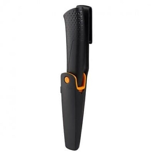 Будівельний ніж з точилом у чохлі Fiskars (1023617)
