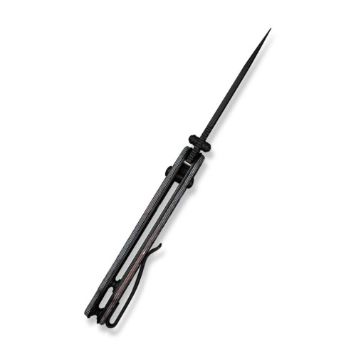 Ніж складаний кишеньковий Civivi Elementum (Crossbar Lock), (7.51 см) CPM S35VN / Nebula FatCarbon Fiber чорний/червоний/синій/білий