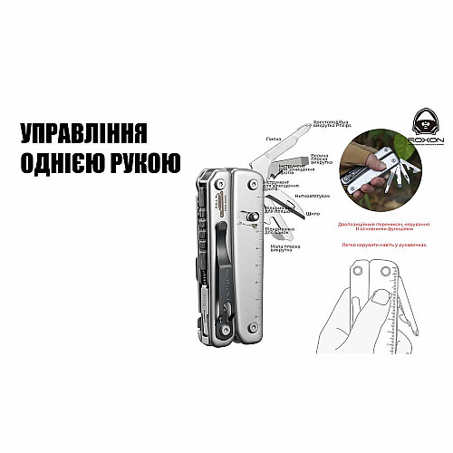 Мультитул Roxon Flash S803E (20 в 1)