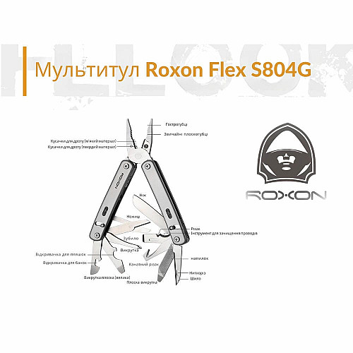 Мультитул Roxon Flex S804