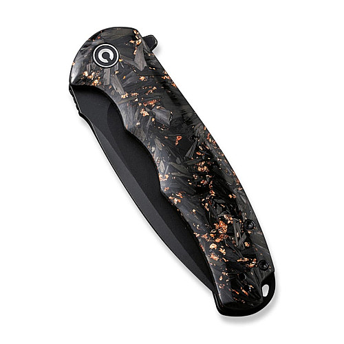 Ніж складаний Civivi Praxis Shredded Carbon Fiber C803I