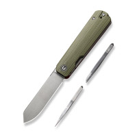 Ніж складаний Civivi Sendy Milled Green/Red C21004B-1