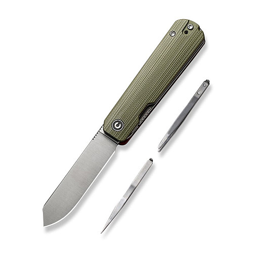 Нож складной Civivi Sendy Milled Green/Red C21004B-1