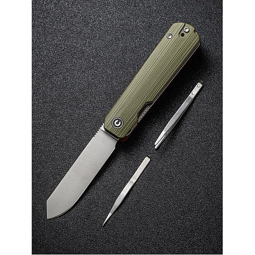 Нож складной Civivi Sendy Milled Green/Red C21004B-1