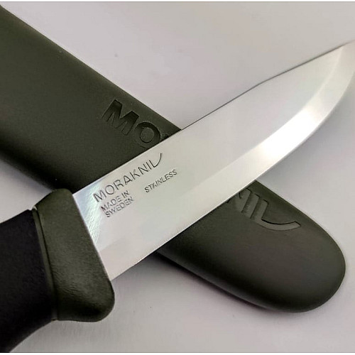 Ніж Morakniv Companion MG Olive оливковий (Швеція)