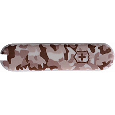 Накладка на нож Victorinox передняя, с логотипом, 58 мм, камуфляж бежевый.