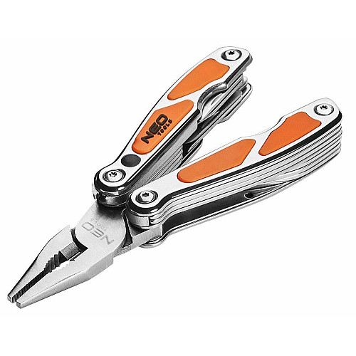 Мультитул Neo Tools, міні, 10 елементів, з LED