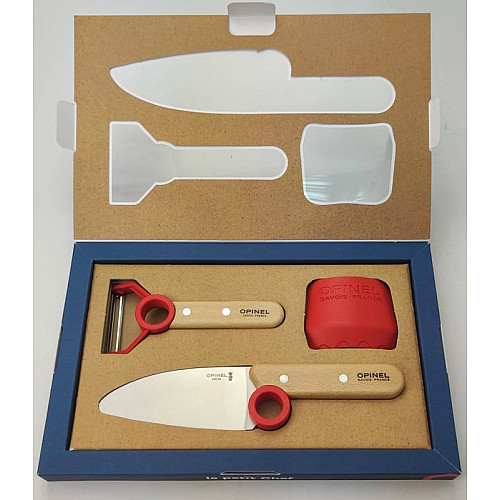 Набір із трьох предметів для дітей Opinel / Опінель Le Petit Chef Set (001746)