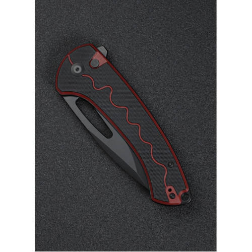 Ніж складаний Sencut Squiggy Burgundy/Black S24082A-3