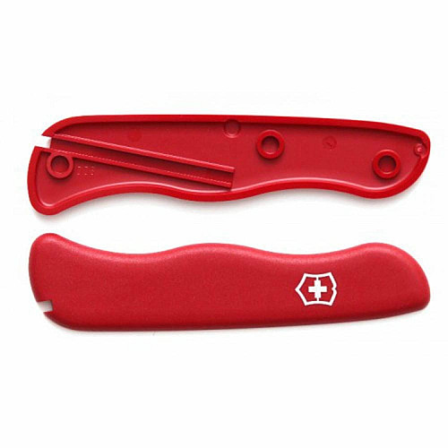Накладка на ніж Victorinox передня, з логотипом, 111 мм, червона