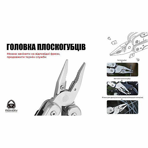 Мультитул Roxon Flash S803E (20 в 1)