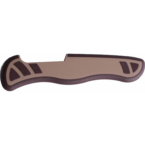 Накладка на нож Victorinox задняя, 111 мм, бежево-коричневая.