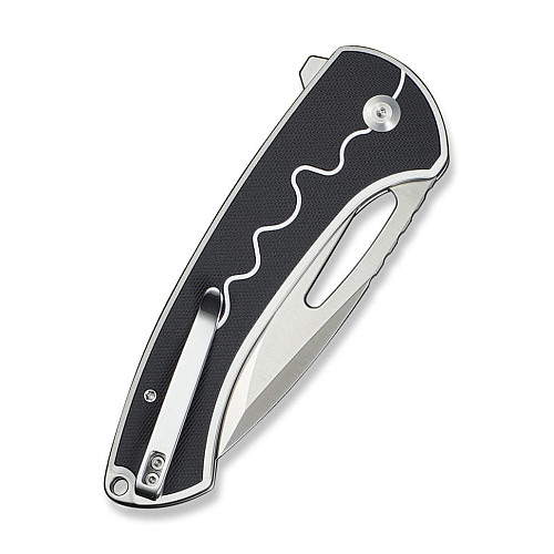 Ніж складаний Sencut Squiggy White/Black S24082A-1