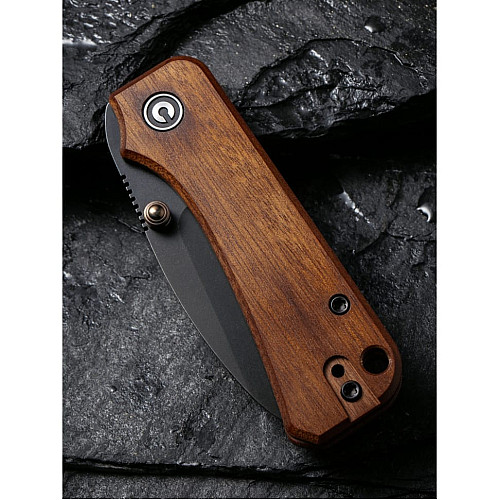 Ніж складаний Civivi Baby Banter Cuibourtia Wood C19068SB-2