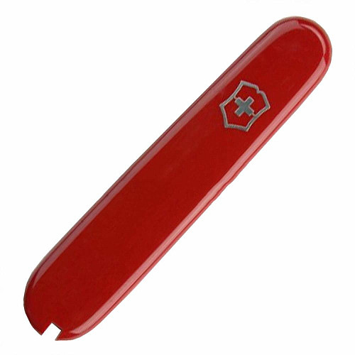 Накладка на нож Victorinox передняя, с логотипом, 91 мм, красная