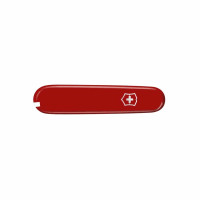Накладка на ніж Victorinox передня, з логотипом,  91 мм, червона