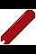 Накладка на нож Victorinox задняя, 58 мм, красная.