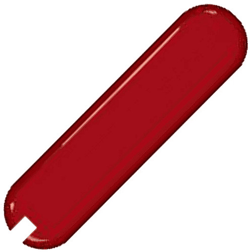 Накладка на нож Victorinox задняя, 58 мм, красная.