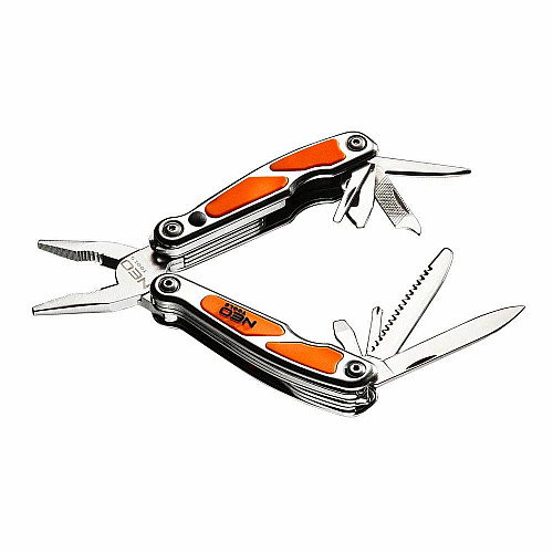 Мультитул Neo Tools, міні, 10 елементів, з LED