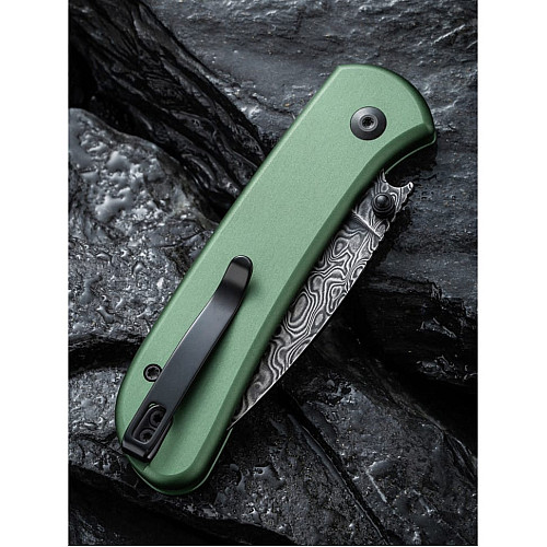 Ніж складаний Civivi Qubit Green Aluminum C22030E-DS1