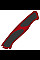 Накладка на нож Victorinox RangerGrip задняя, 130 мм, красная с черным.