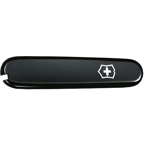 Накладка на ніж Victorinox передня, з логотипом,  84 мм, чорна