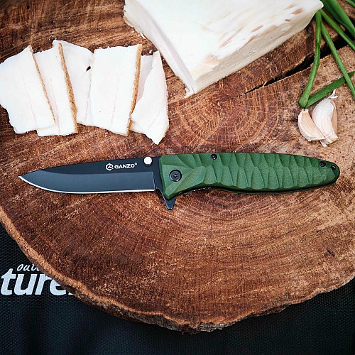 Ніж складаний Ganzo G620g-1 зелений