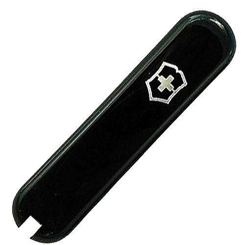 Накладка на ніж Victorinox передня, з логотипом,  84 мм, чорна