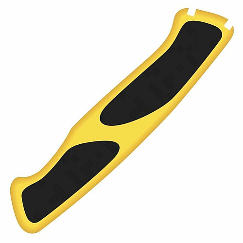 Накладка на нож Victorinox RangerGrip задняя, 130 мм, желтая с черным.