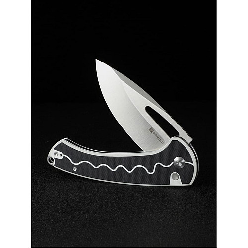 Ніж складаний Sencut Squiggy White/Black S24082A-1