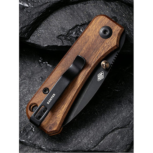 Ніж складаний Civivi Baby Banter Cuibourtia Wood C19068SB-2