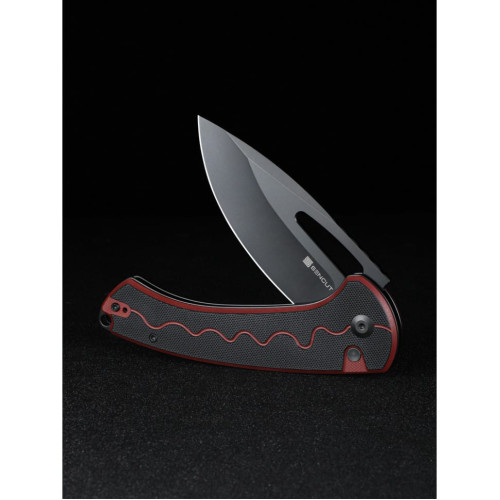 Ніж складаний Sencut Squiggy Burgundy/Black S24082A-3