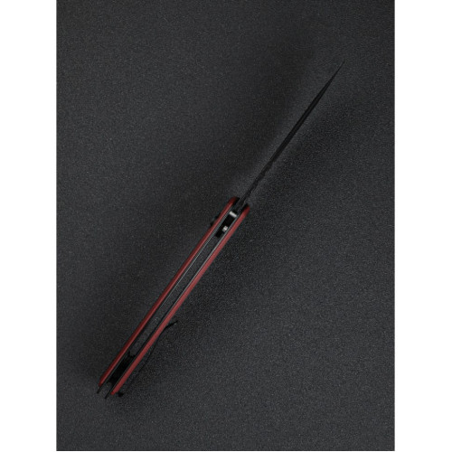 Ніж складаний Sencut Squiggy Burgundy/Black S24082A-3