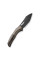 Ніж складаний туристичний WE Knife Ignio Mystery Box, (8.4 см) CPM 20CV / титан 6AL4V бронзовий