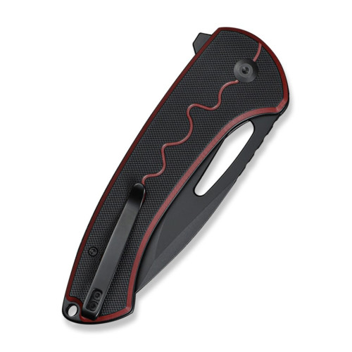 Ніж складаний Sencut Squiggy Burgundy/Black S24082A-3