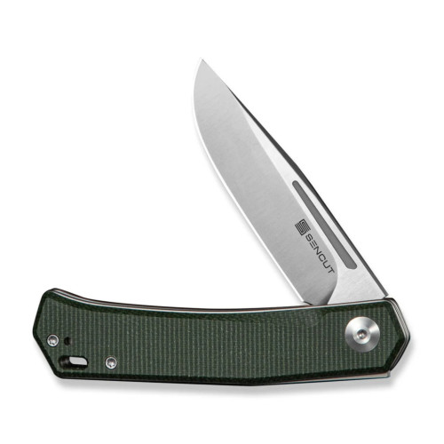 Ніж складаний кишеньковий Sencut Braxx, (7.93 см) D2 / Canvas Micarta зелений