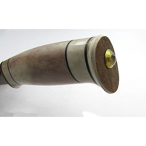 Нож Erapuu Puukko Antler 125, 80CrV2, рукоятка - олений рог, чехол - кожа (14552)