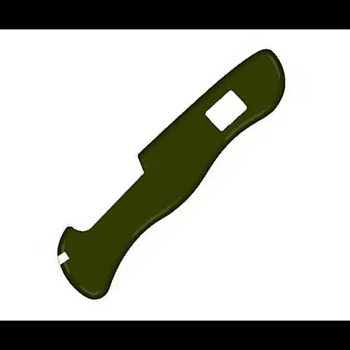 Накладка на нож Victorinox задняя, с фиксатором, 111 мм, зеленая